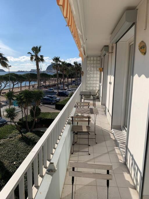 T3 Sur La Plage Vue Feerique Mer,Wifi, Parking Inclus , Clim La Ciotat Extérieur photo